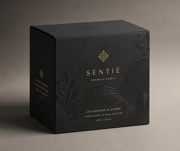 Premium UV coated box packaging by Pratham Packaging